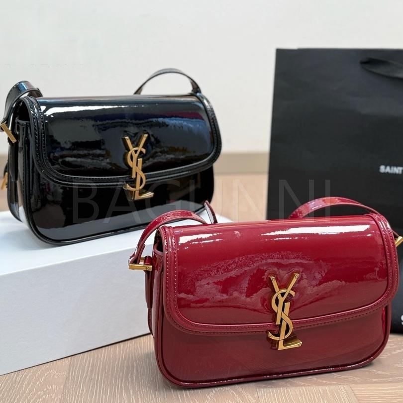 YSL 로고 숄더백