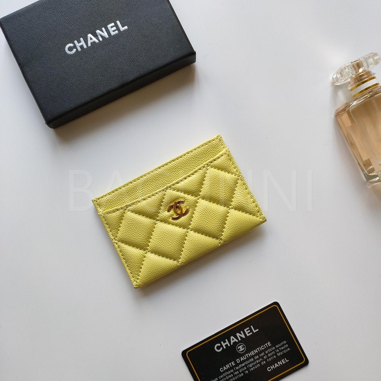 샤넬 클래식 플랩 카드지갑