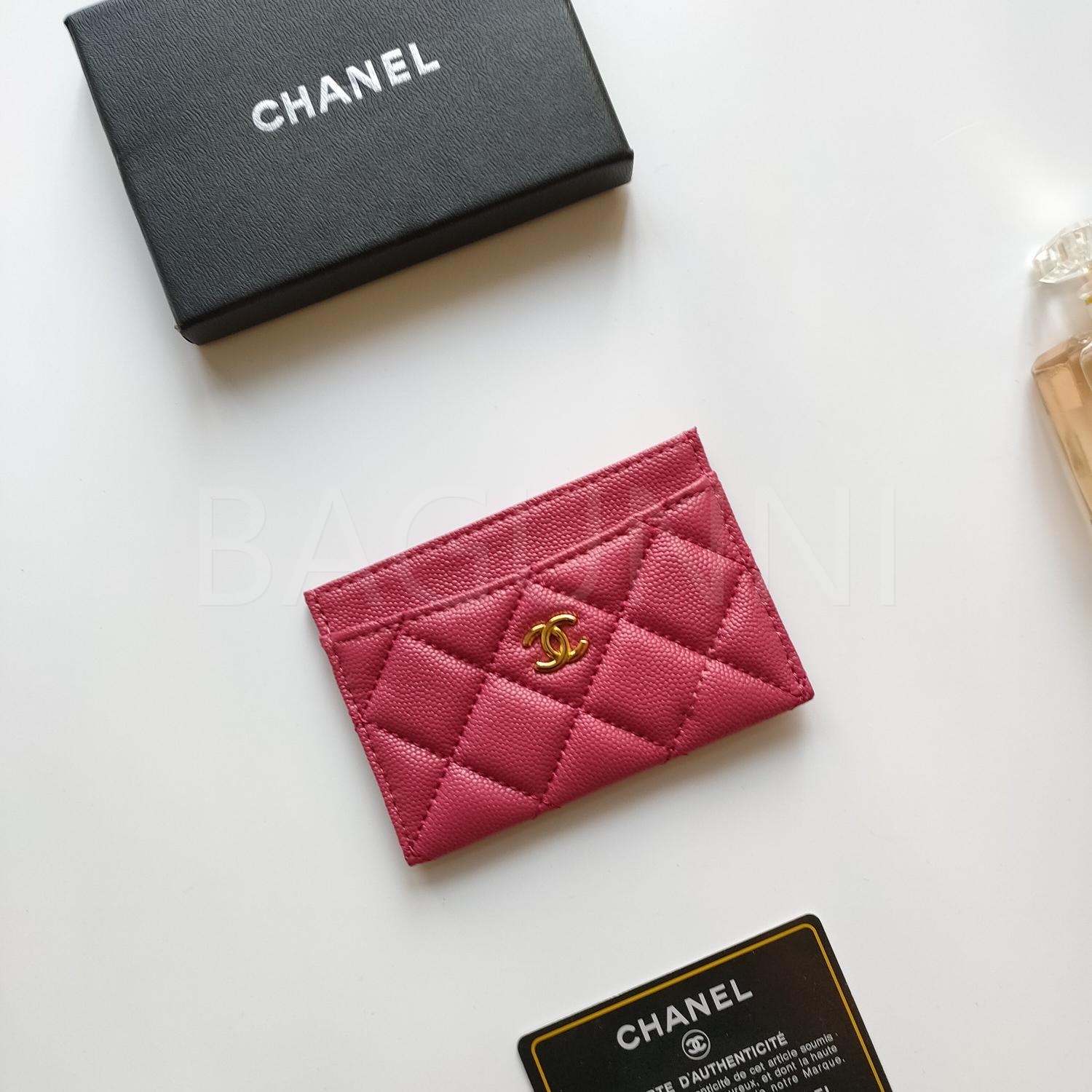 샤넬 클래식 플랩 카드지갑