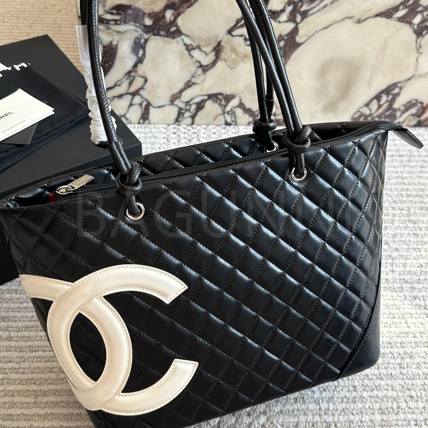 샤넬 깜봉 카바스 토트백