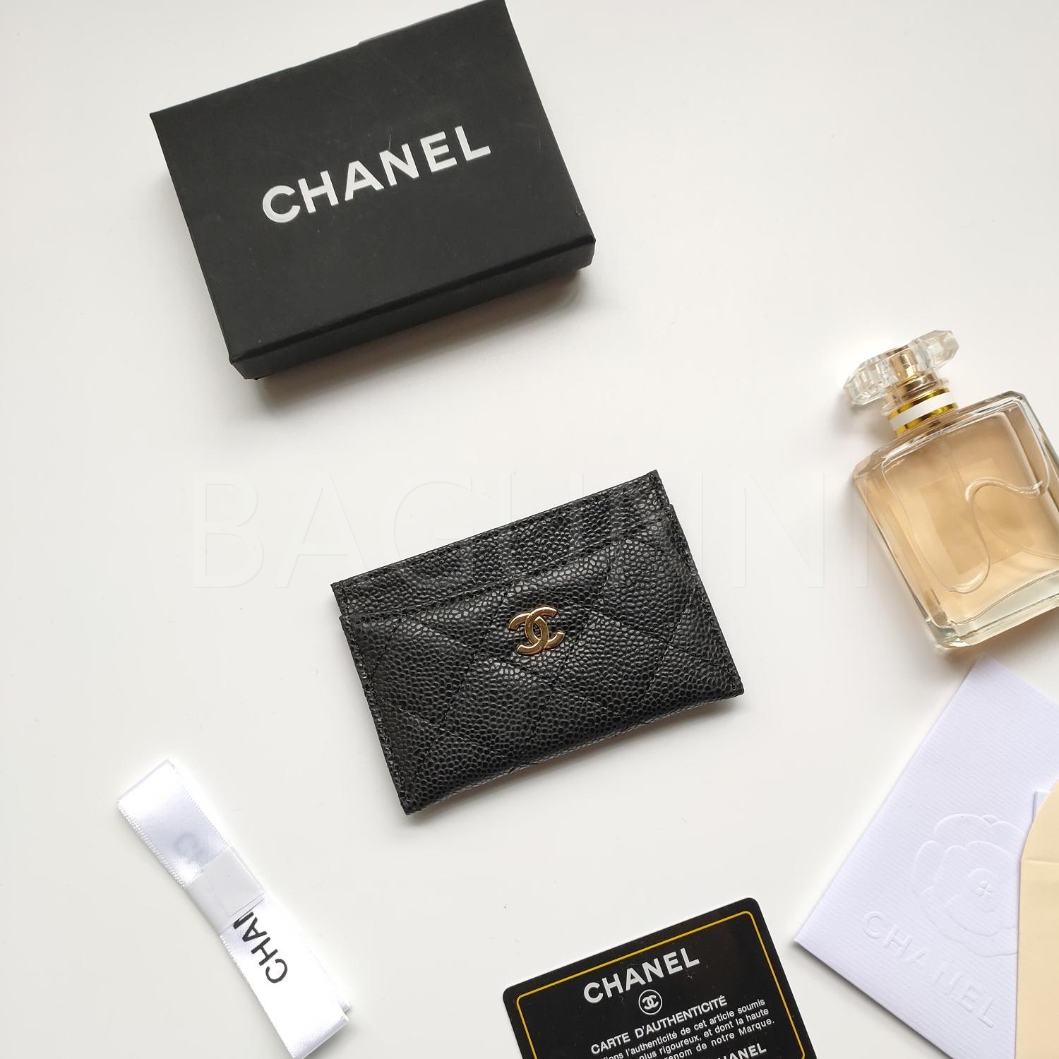 샤넬 클래식 플랩 카드지갑