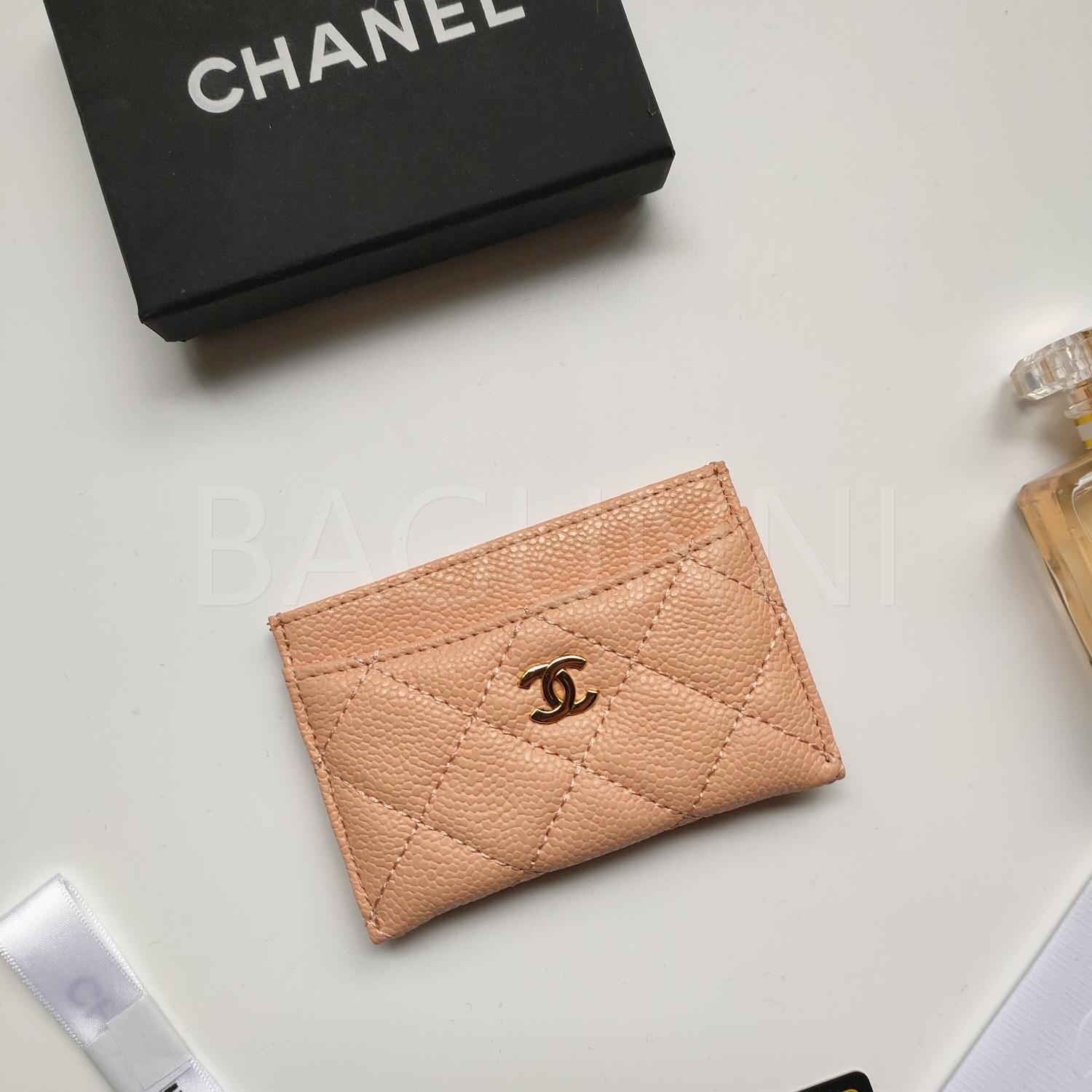 샤넬 클래식 플랩 카드지갑