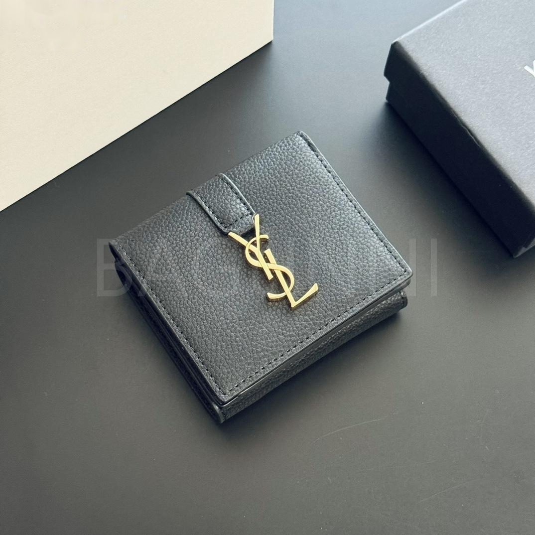 YSL 트리폴드 반지갑