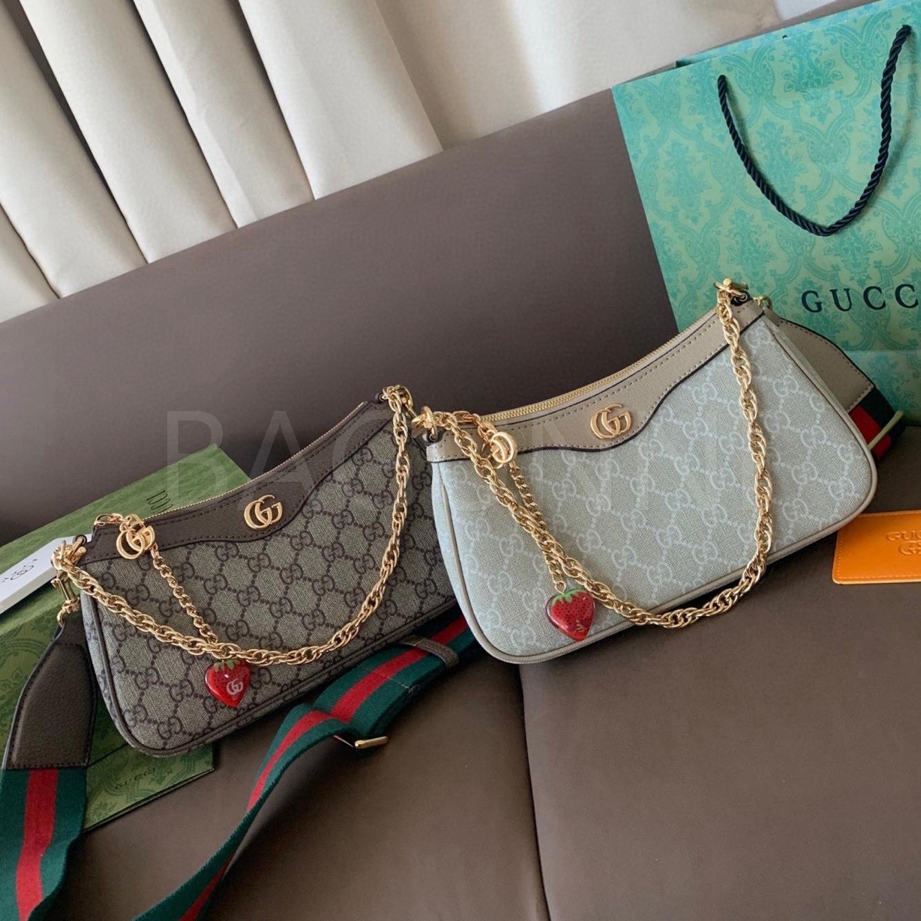 구찌 체리 숄더백