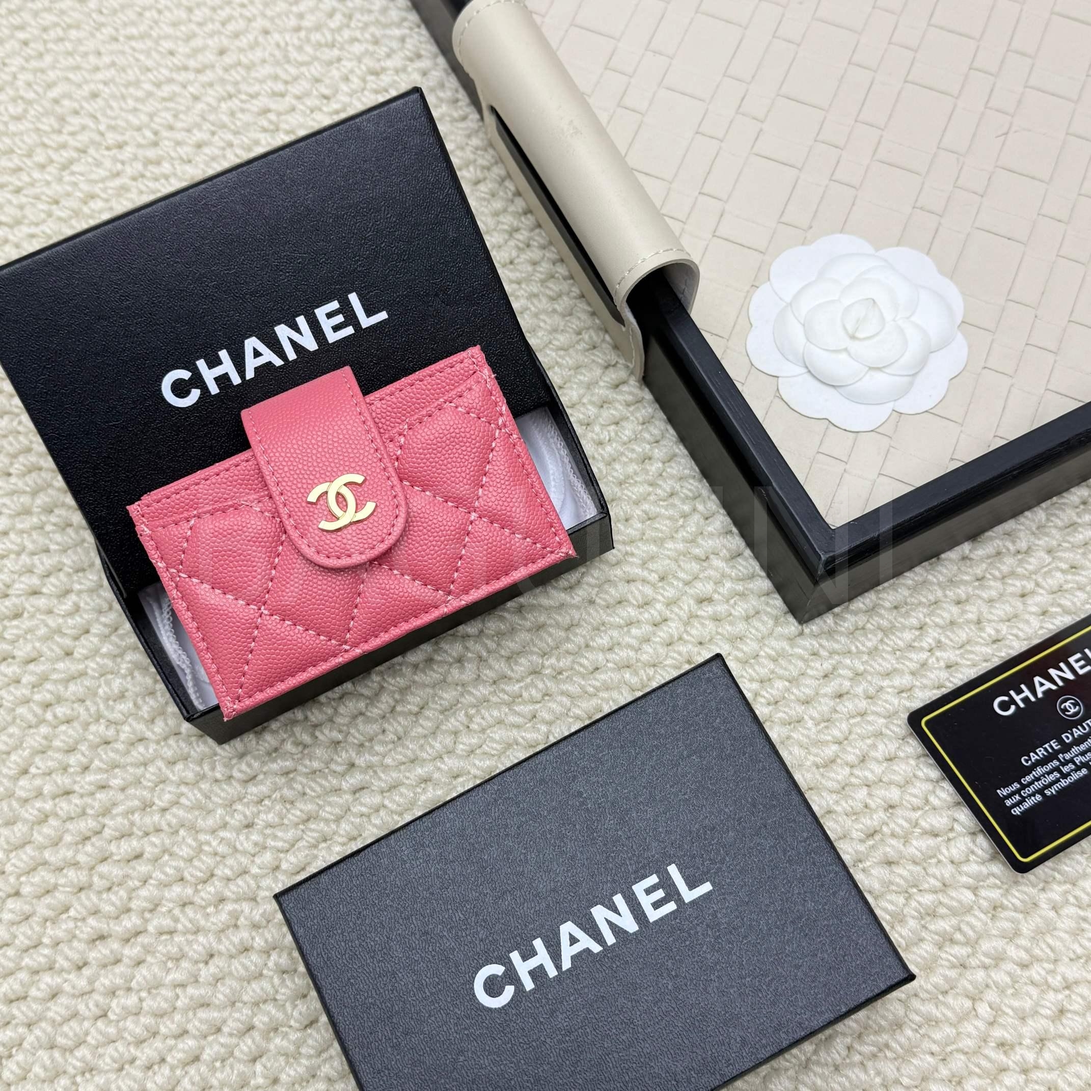 샤넬 클래식 플랩 카드지갑