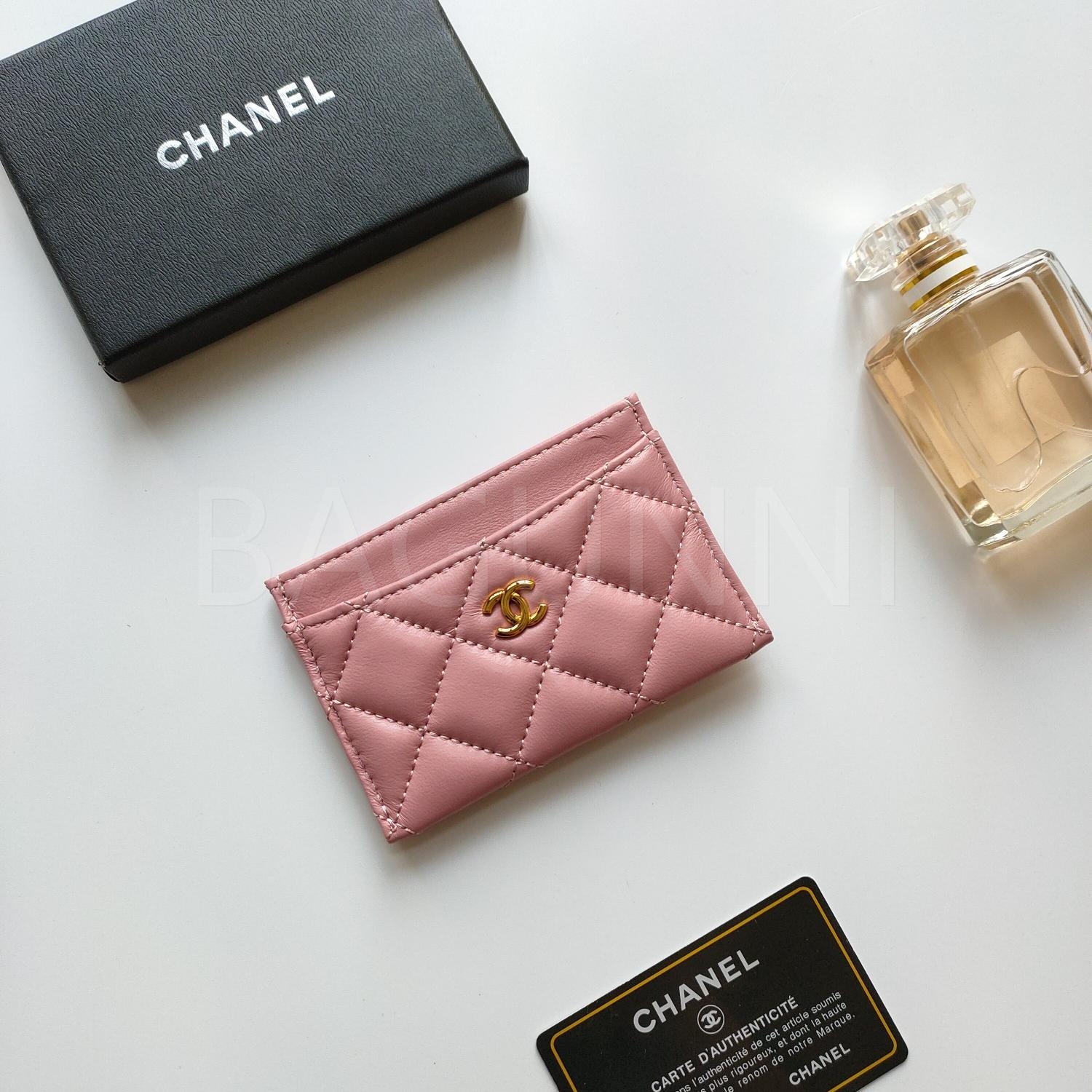 샤넬 클래식 플랩 카드지갑
