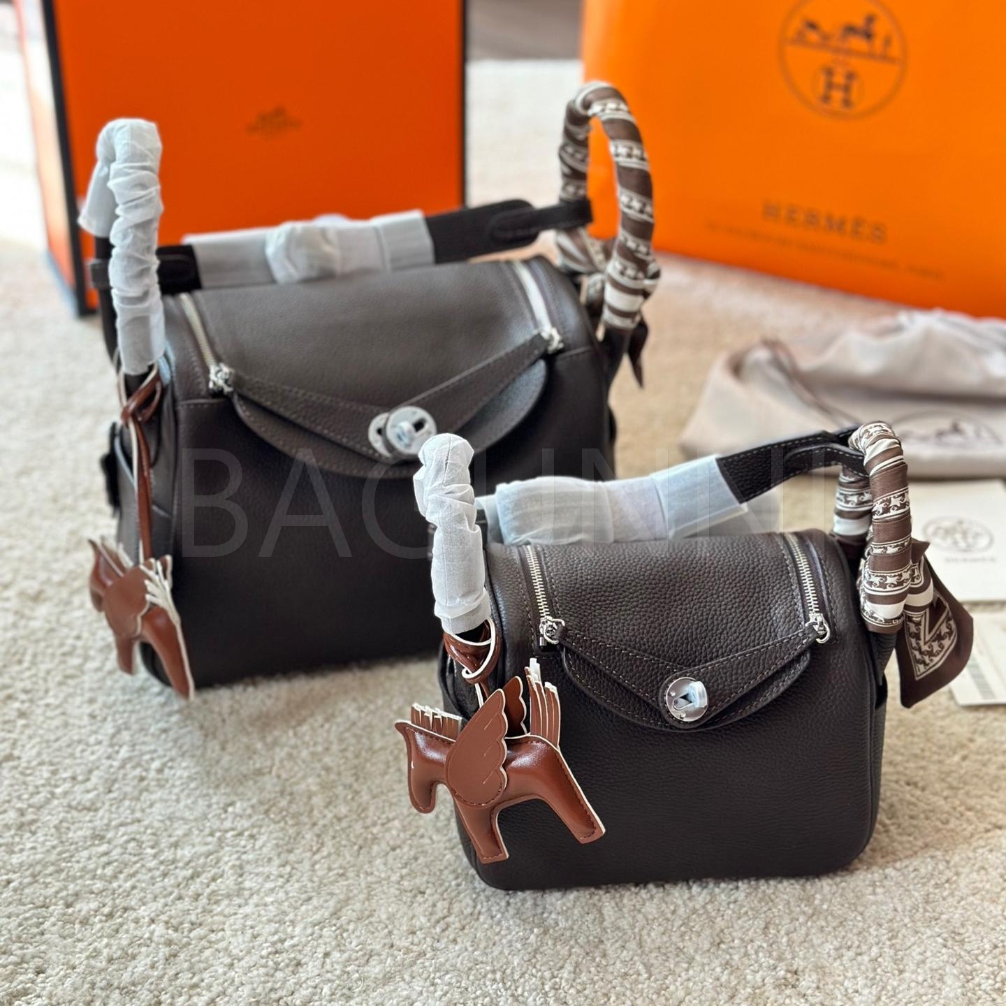 에르메스 린디 숄더백