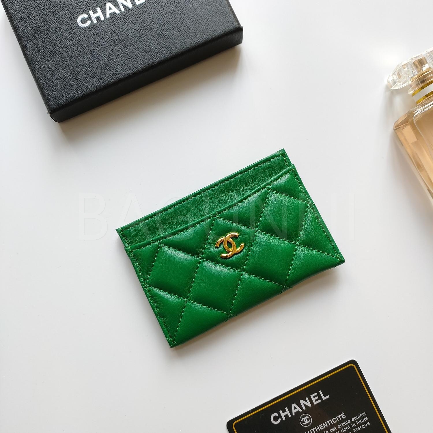 샤넬 클래식 플랩 카드지갑
