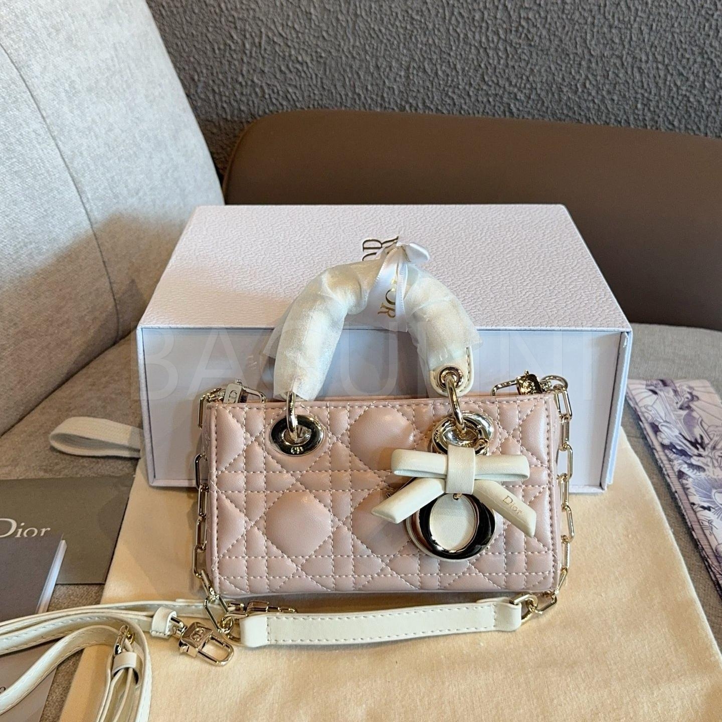 디올 레이디 디올 탑핸들백