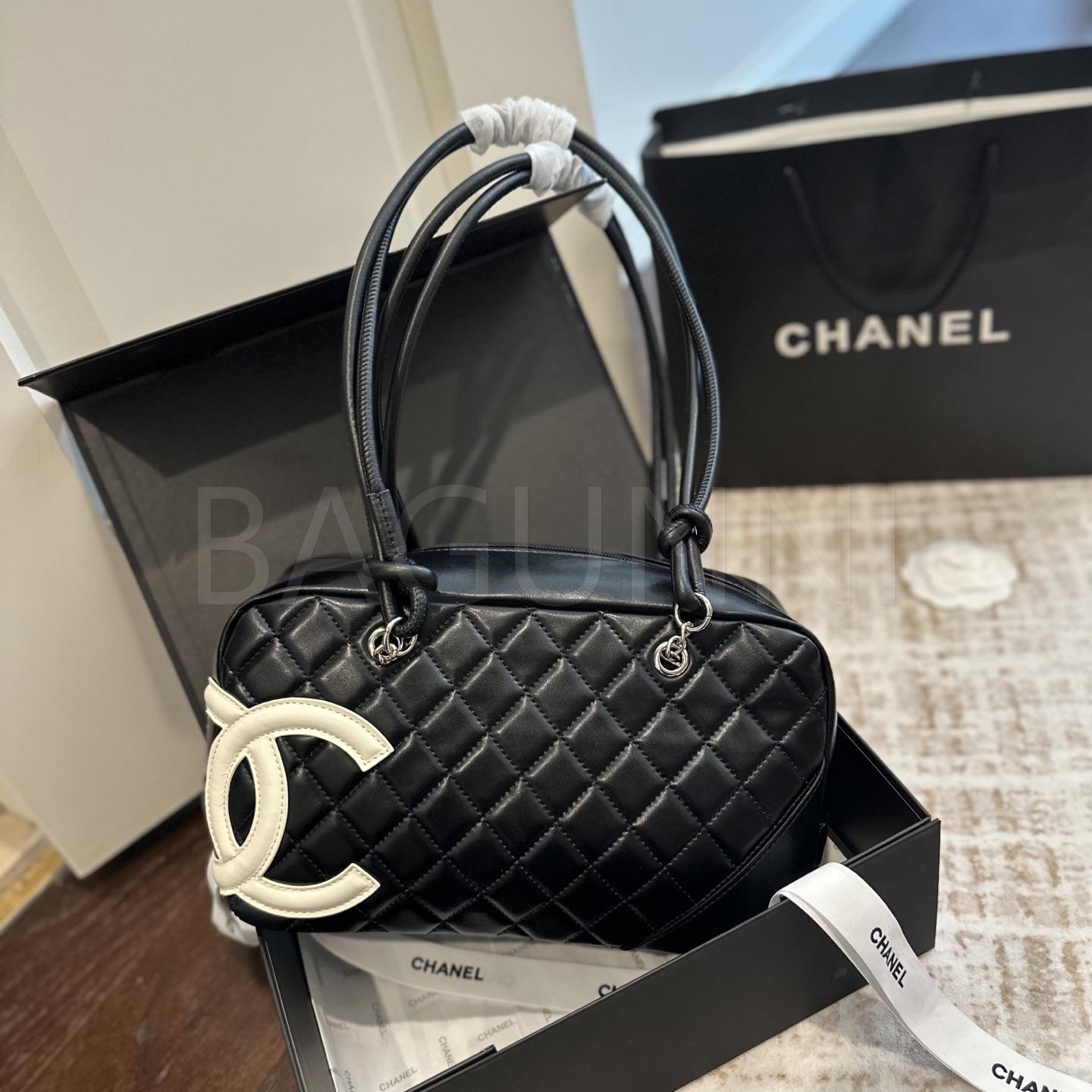 샤넬 깜봉 볼링 백