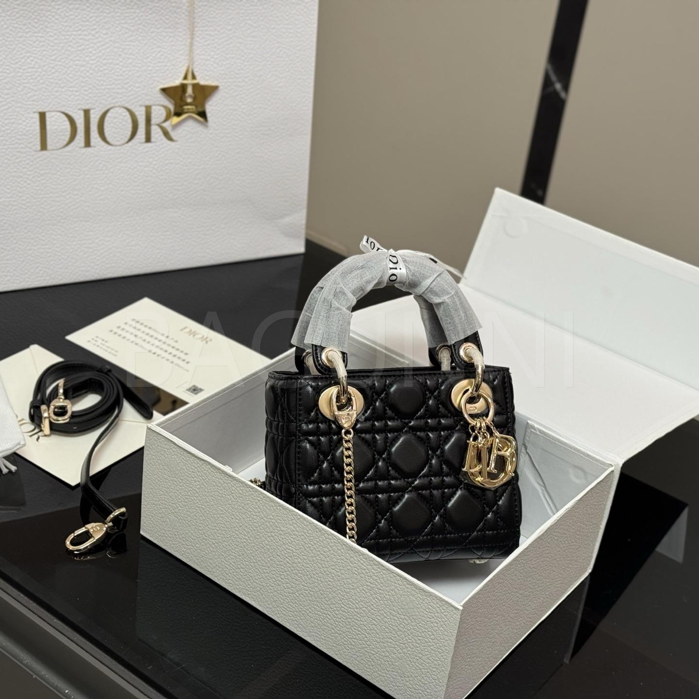 디올 레이디 디올 탑핸들백