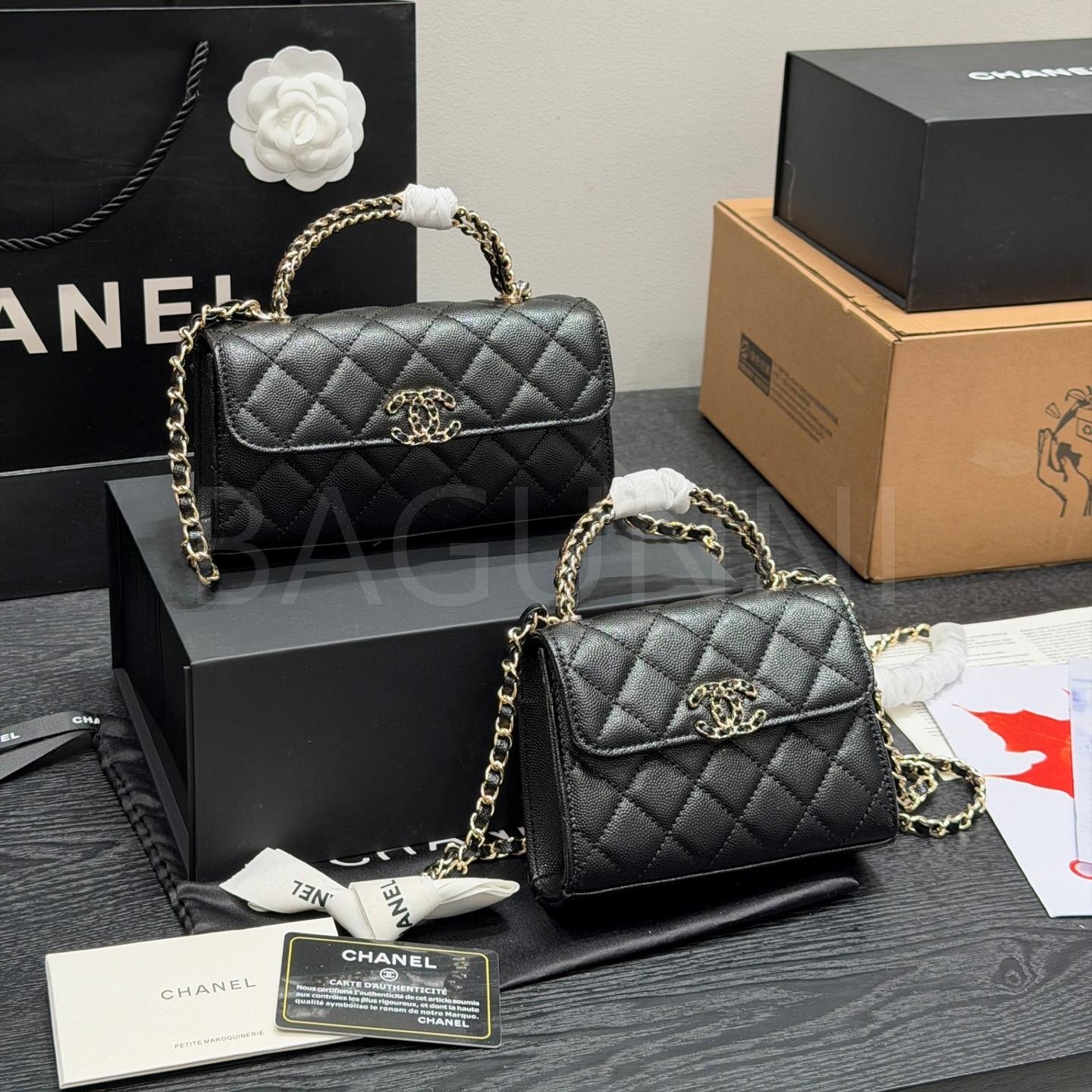 샤넬 23K 켈리 백