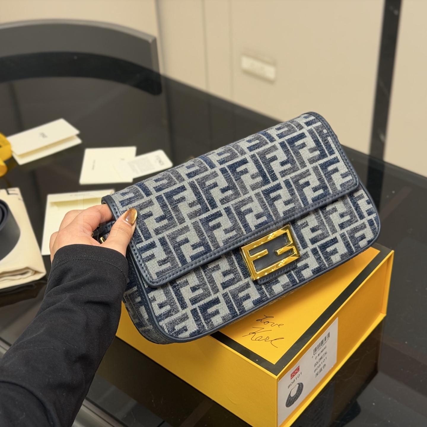 펜디 바게트 숄더백