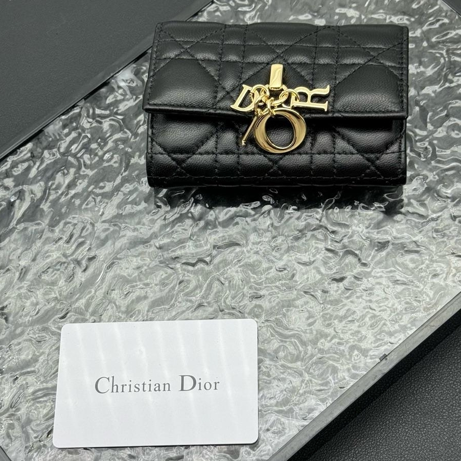 디올 지퍼 카드지갑