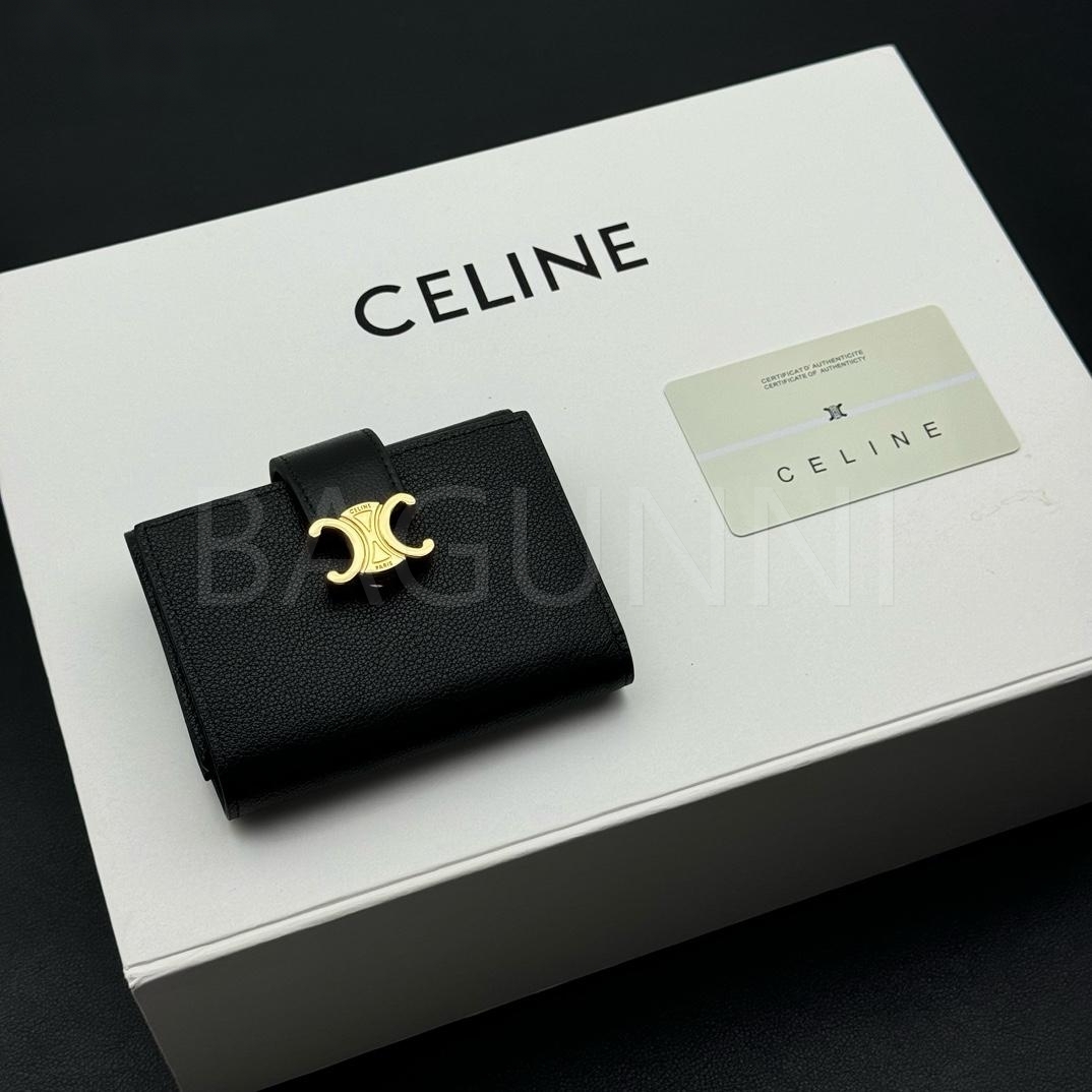 셀린느 트리옹프 지퍼 카드지갑
